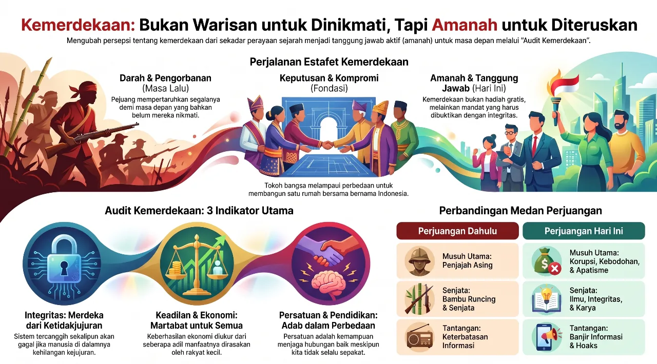 Trilogi Refleksi Kemerdekaan (Part-3/3 – Tamat) “Setelah Merdeka, Kita Mau Jadi Apa?”